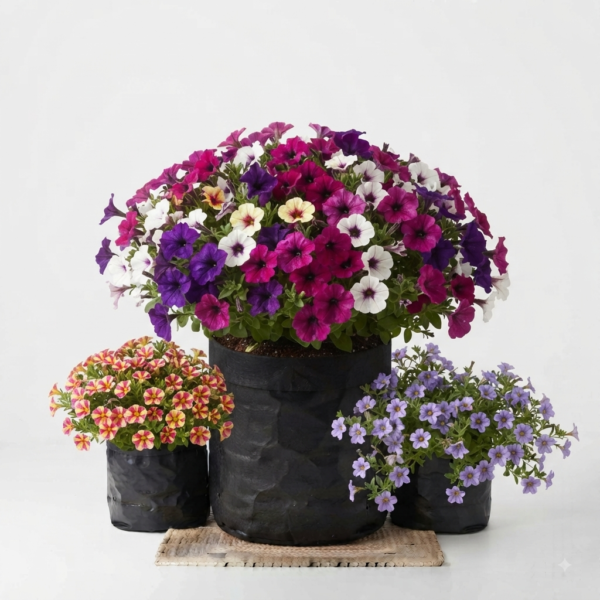 petunias – plantas ornamentales de floración colorida