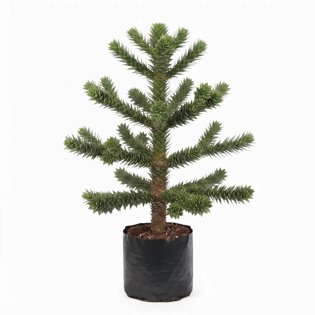 pino araucaria – araucaria heterophylla, Árbol ornamental